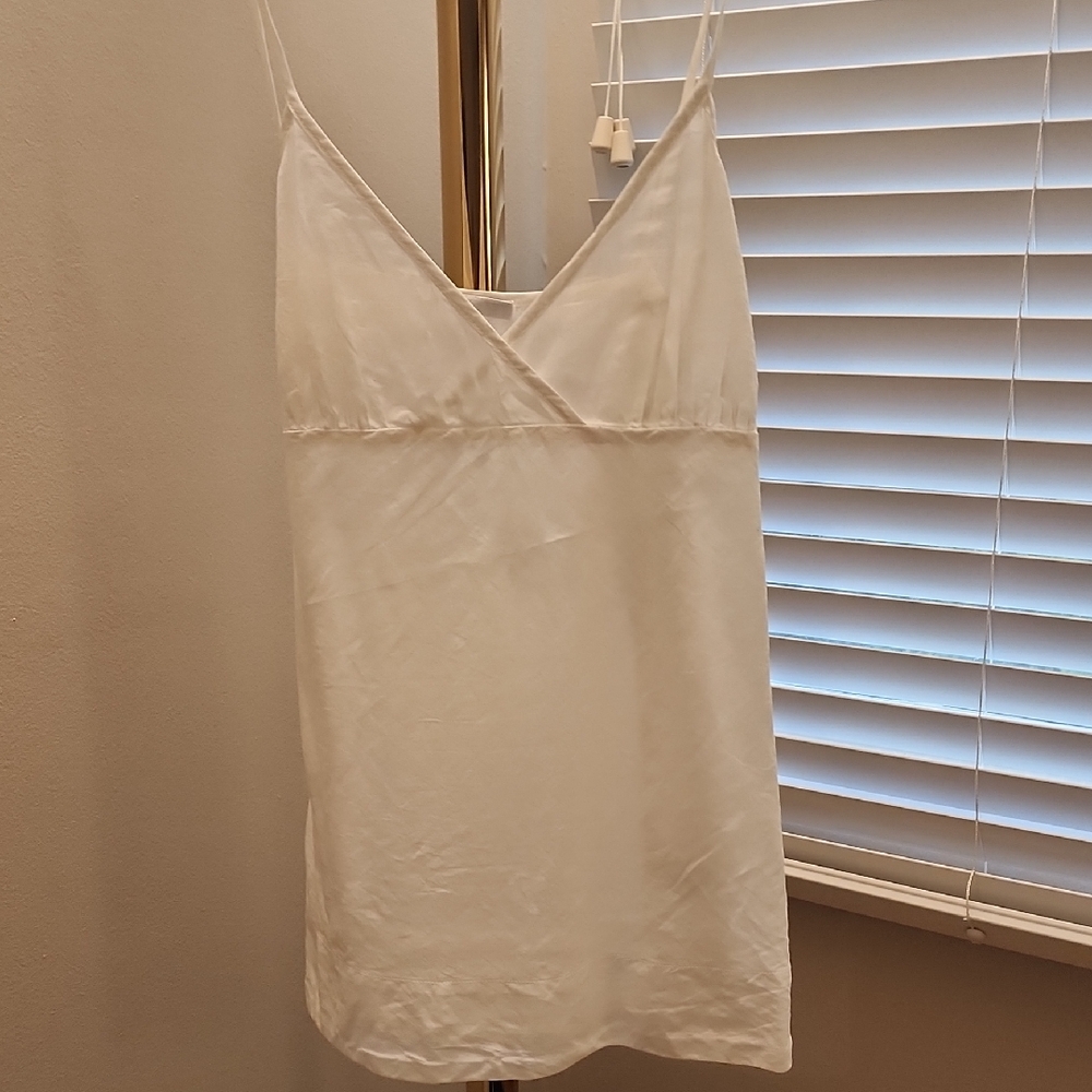 Vince 100% Cotton Top w/self-tie in back